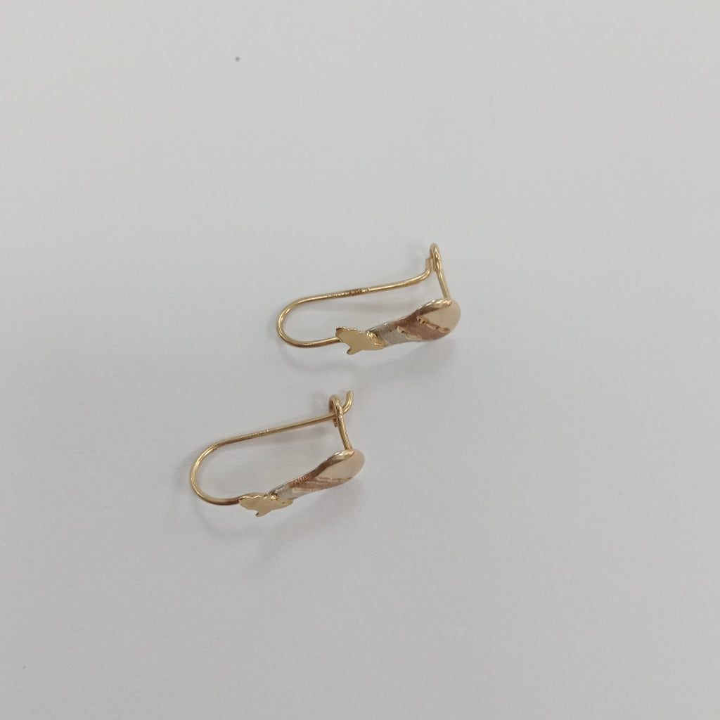 ARETES PAR ORO 10 K 0,90 GRMS (SEMINUEVO)