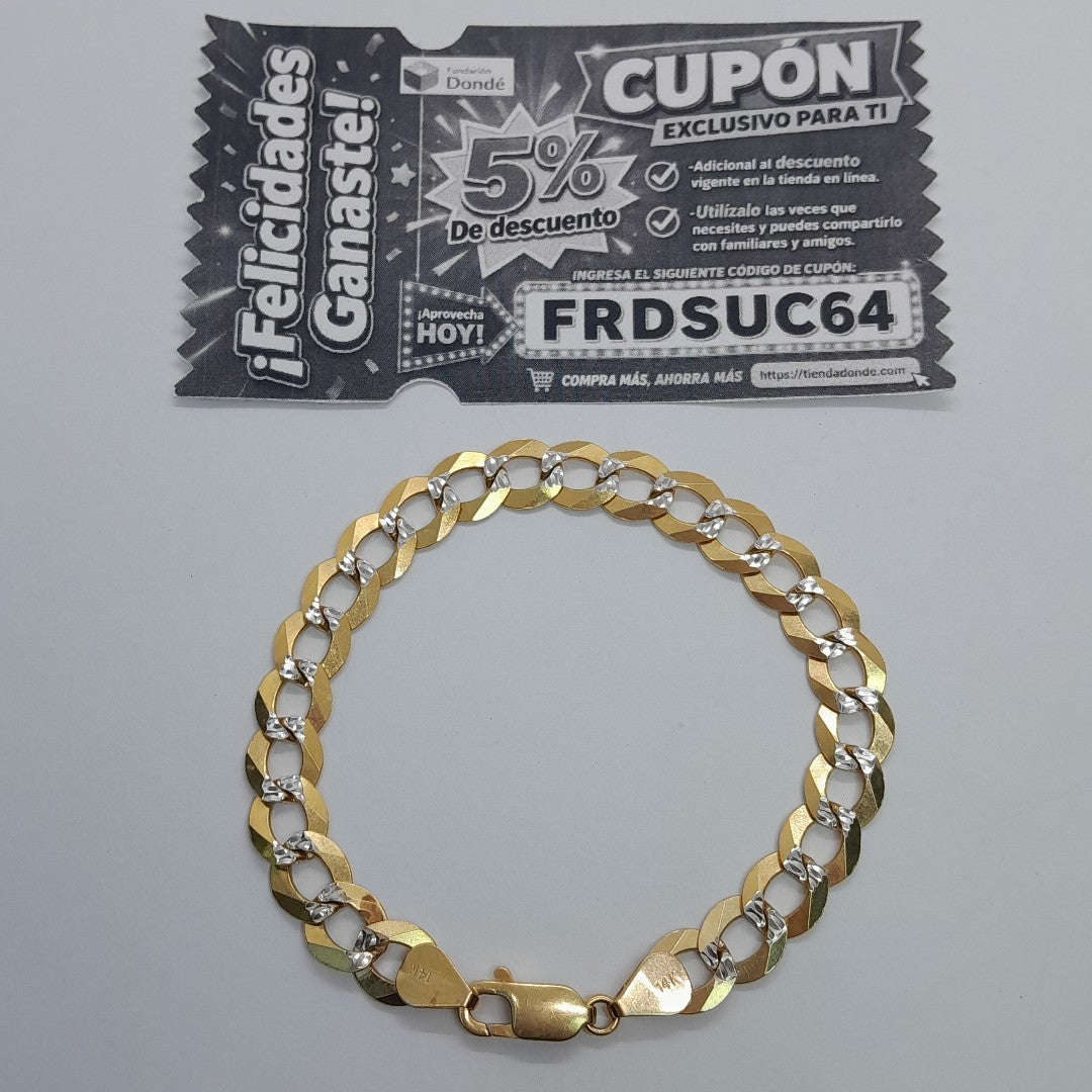 PULSERA ORO 14 K 18.4 GRMS (SEMINUEVO)