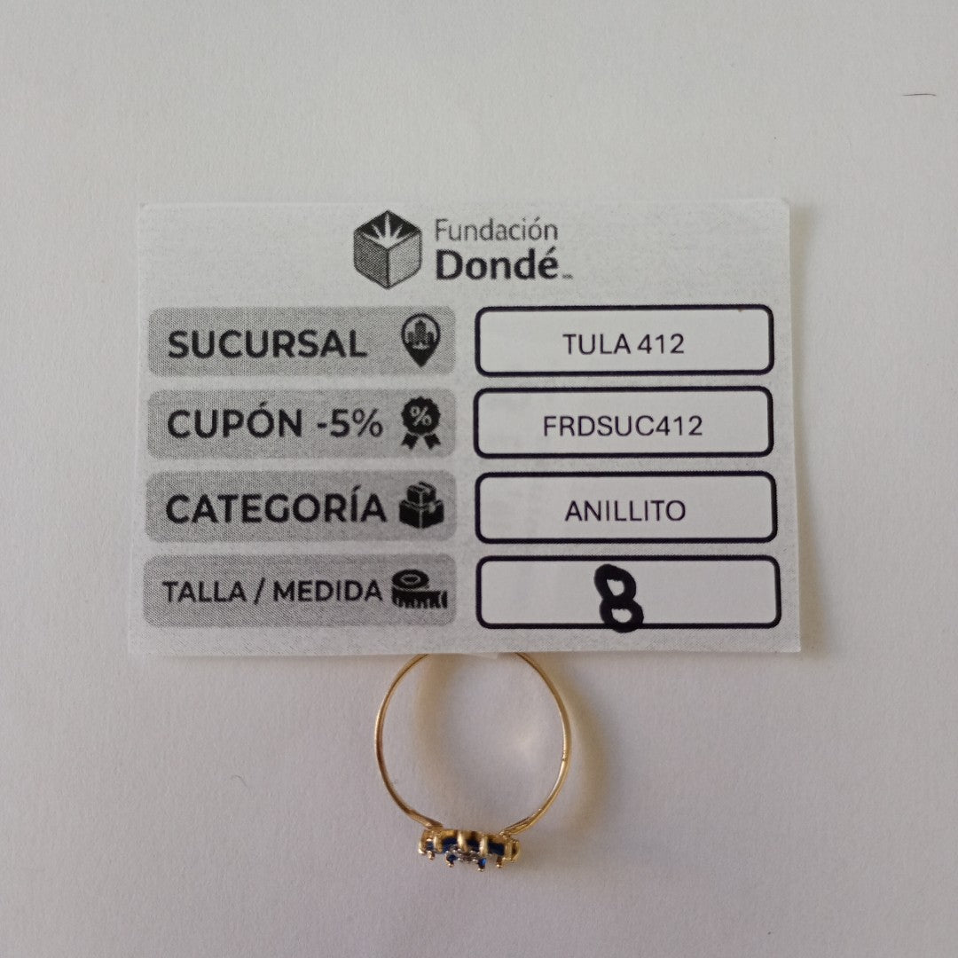 ANILLITO ORO 14 K 1,40 GRMS (SEMINUEVO)