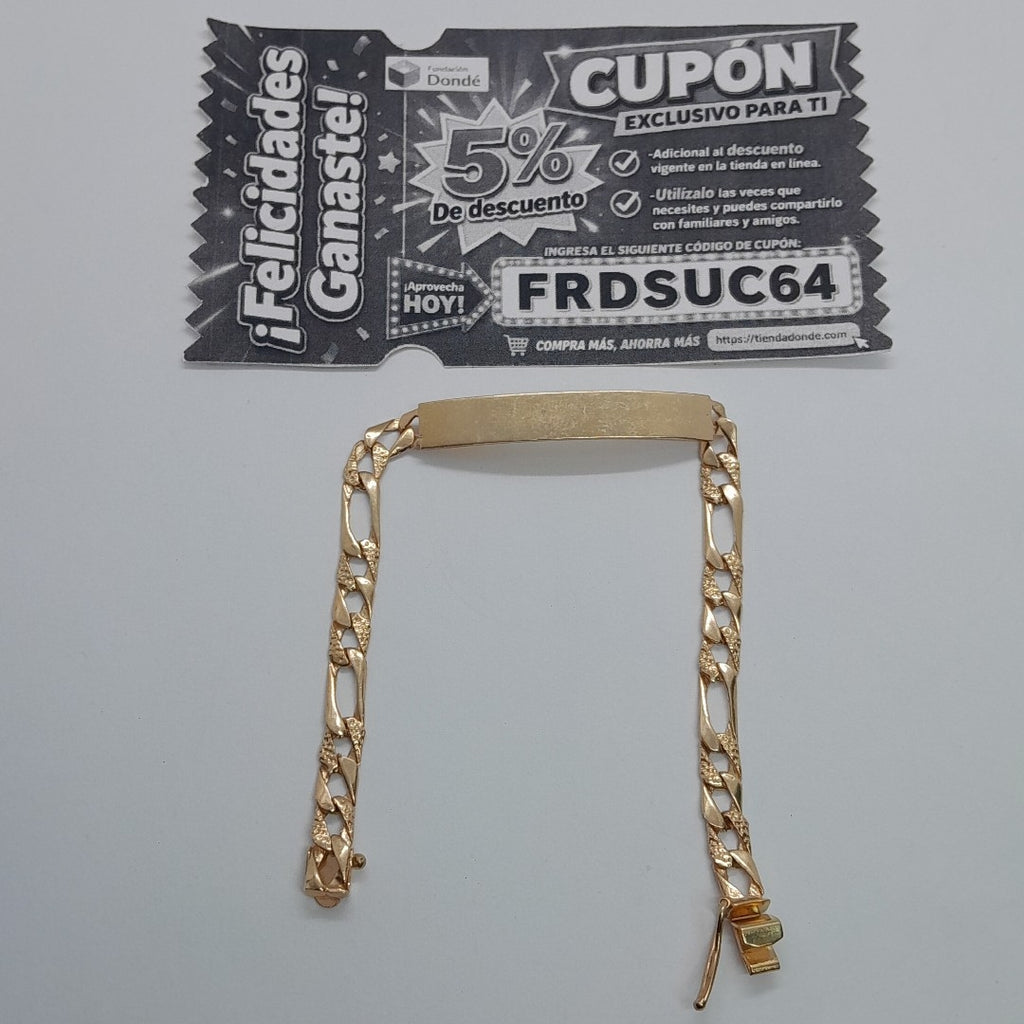 ESCLAVA ORO 10 K 9,20 GRMS (SEMINUEVO)