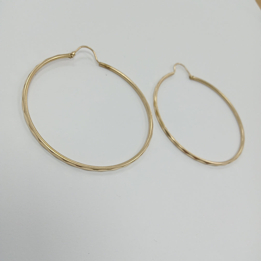 ARRACADAS PAR ORO 10 K 3.9 GRMS (SEMINUEVO)