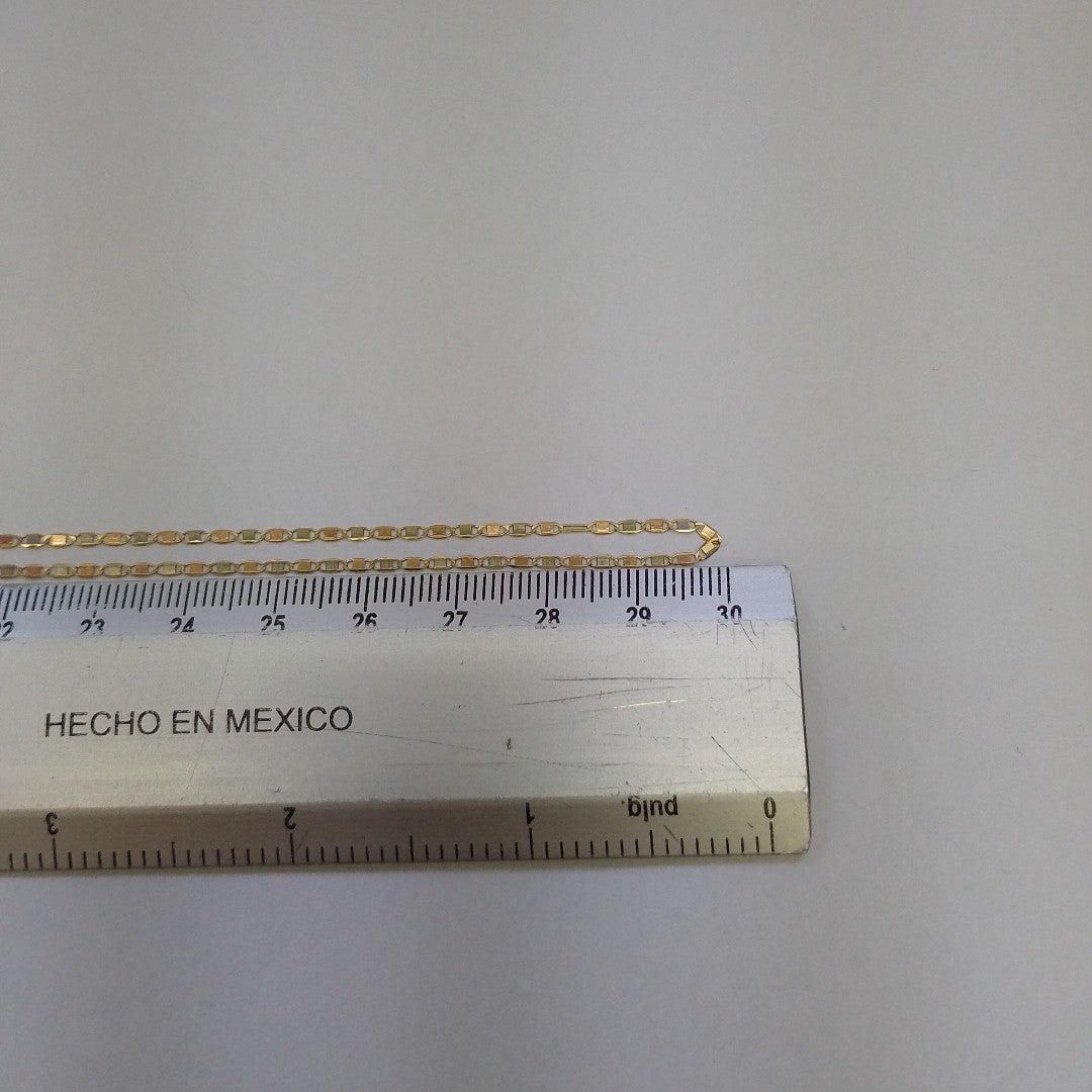 CADENA ORO,RODIADO 10 K 1,80 GRMS (SEMINUEVO)