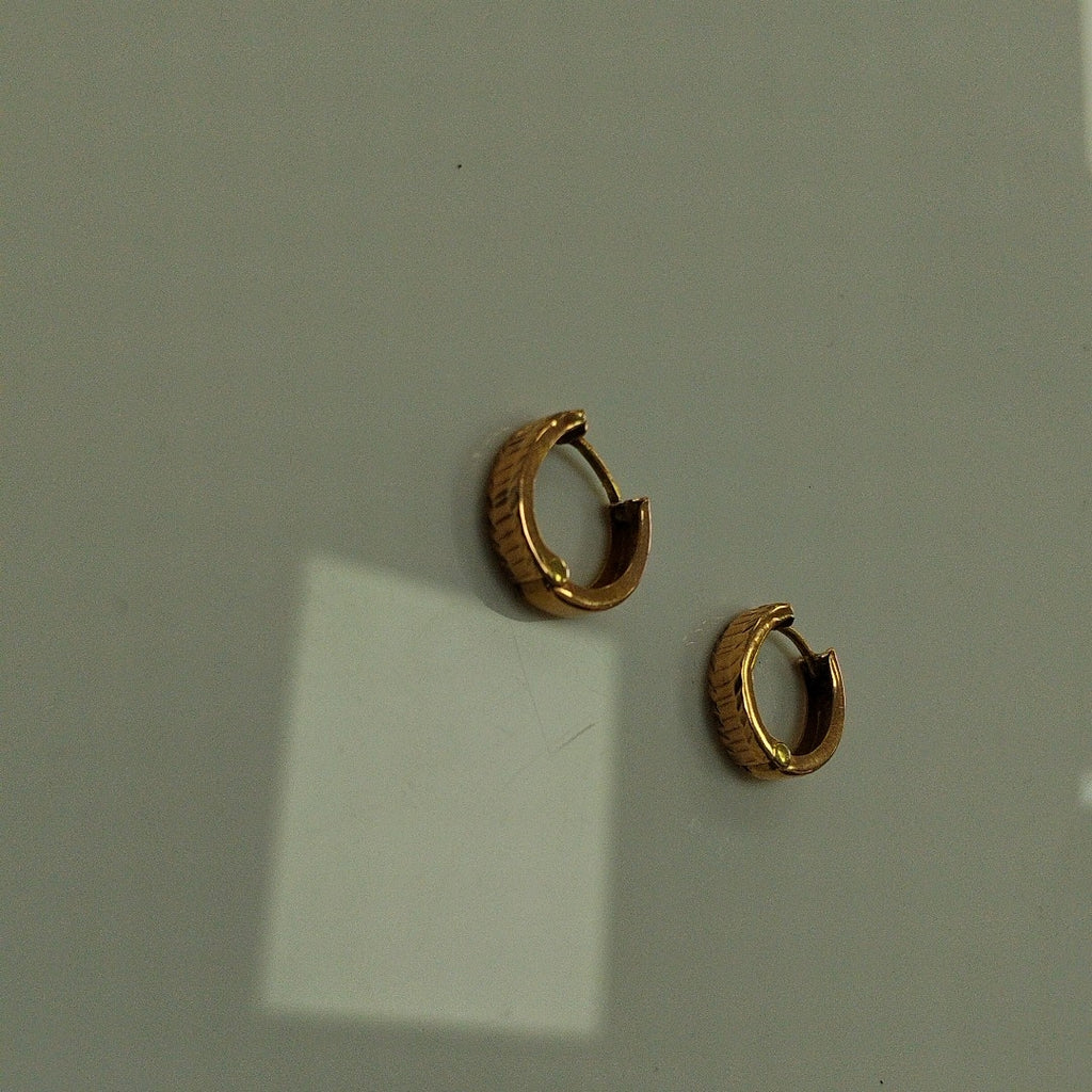 ARRACADAS PAR ORO 14 K 1,20 GRMS (SEMINUEVO)