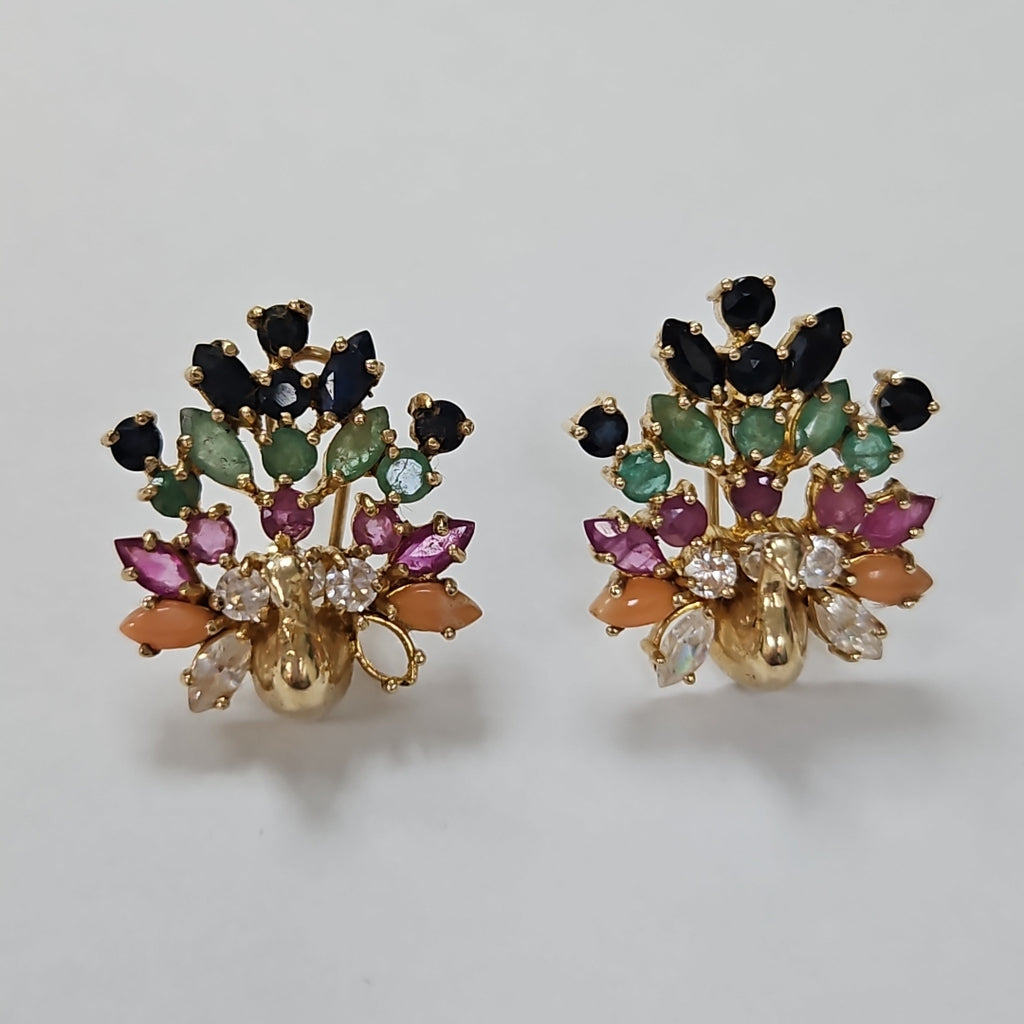 ARETES PAR ORO 10 K 7,50 GRMS (SEMINUEVO)