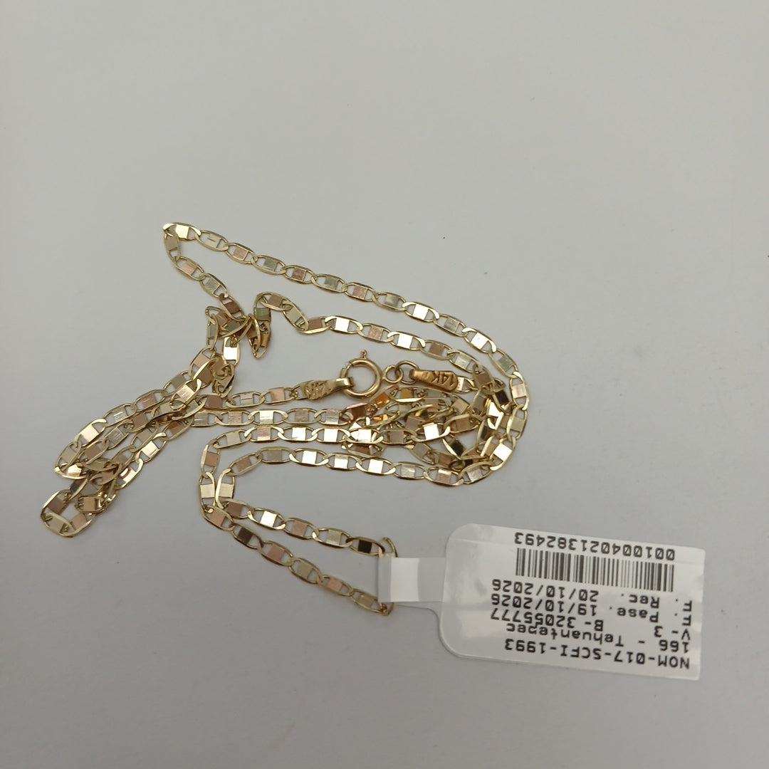 CADENA ORO 14 K 3.2 GRMS (SEMINUEVO)