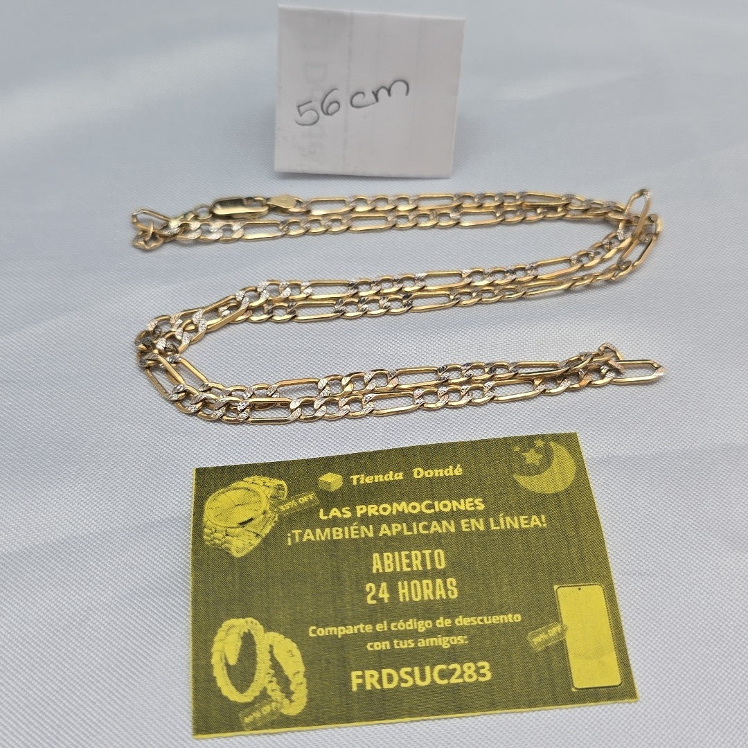 CADENA ORO 14 K 7.8 GRMS (SEMINUEVO)