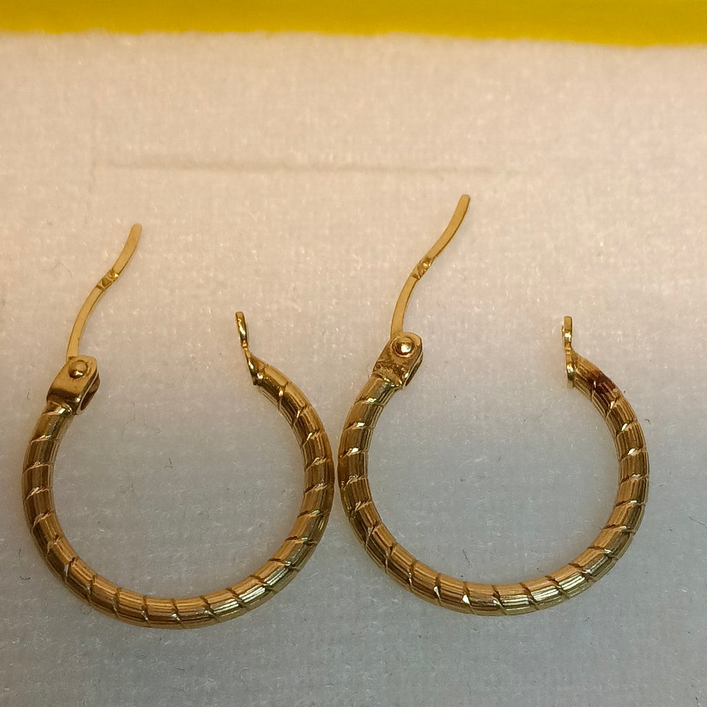 ARRACADAS PAR ORO 14 K 1,50 GRMS (SEMINUEVO)