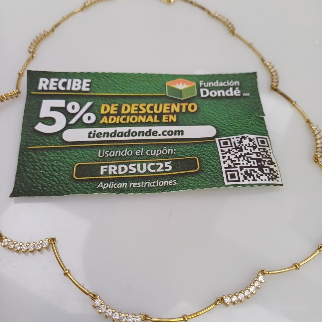 GARGANTILLA ORO 14 K 11,30 GRMS (SEMINUEVO)