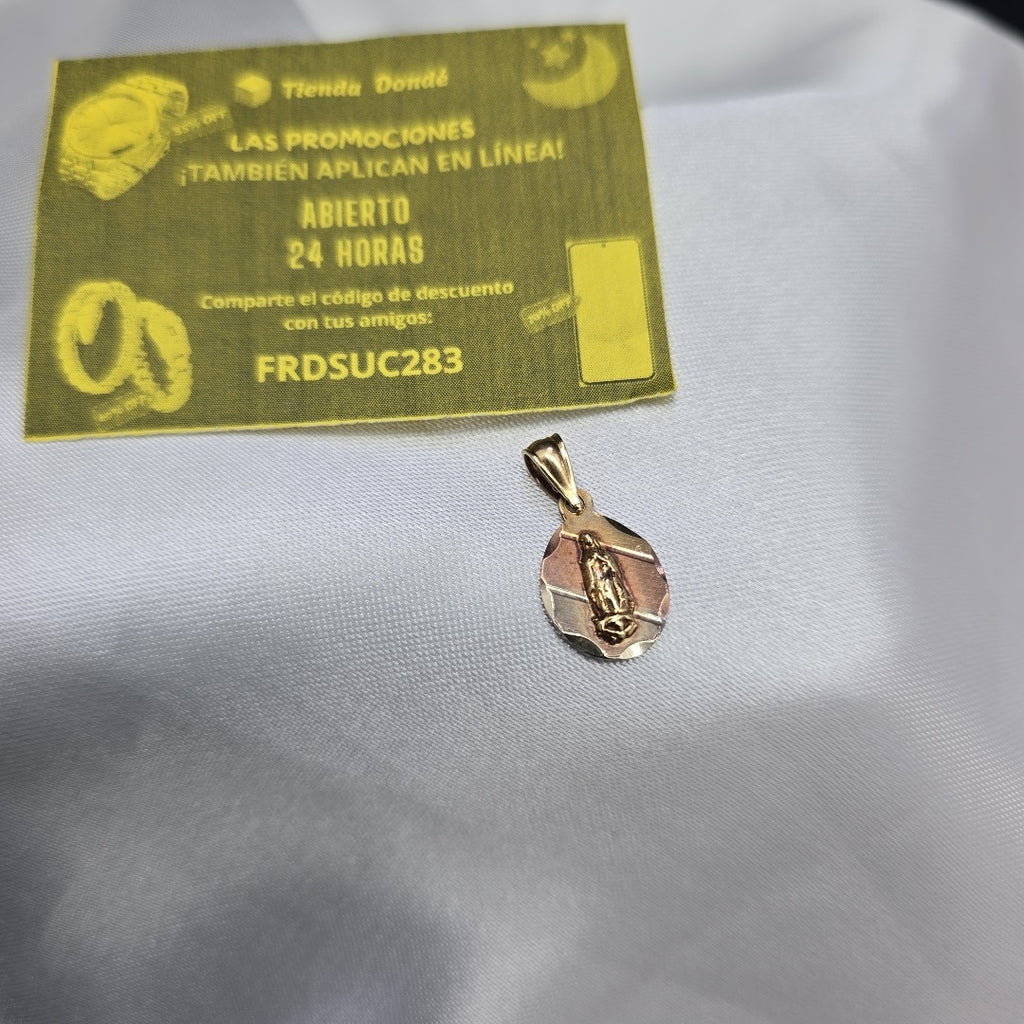 MEDALLA RELIGIOSA ORO 14 K 1,20 GRMS (SEMINUEVO)