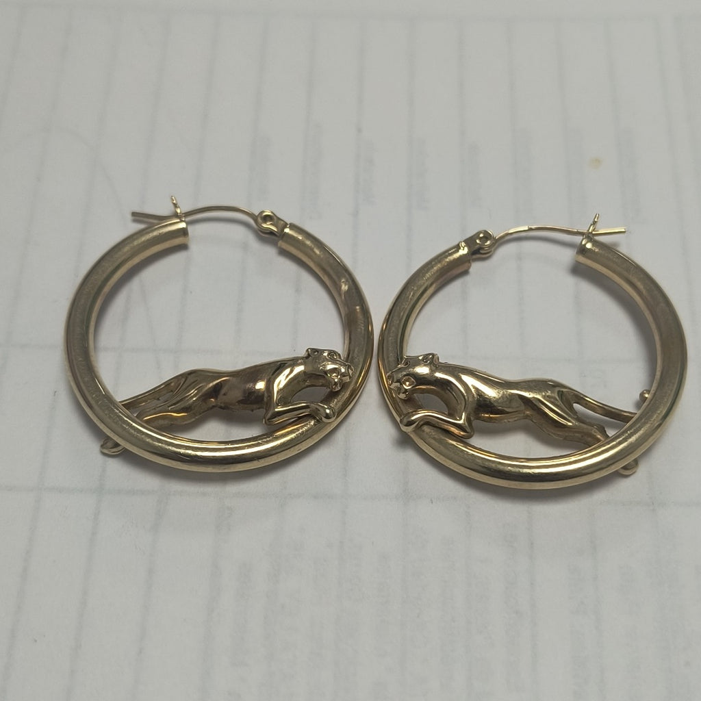 ARRACADAS PAR ORO 14 K 4,50 GRMS (SEMINUEVO)