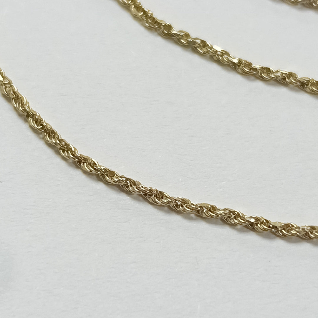 CADENA TORZAL 14K 55 CM 3 GR (NUEVO)