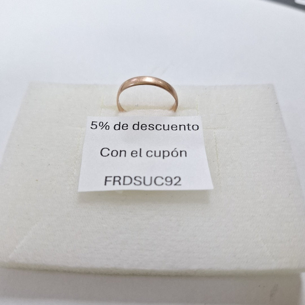 ARGOLLA ORO 10 K 1,30 GRMS (SEMINUEVO)