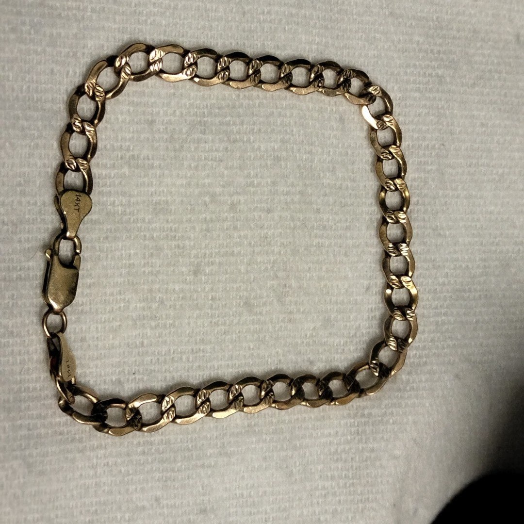 PULSERA ORO 14 K 7.7 GRMS (SEMINUEVO)