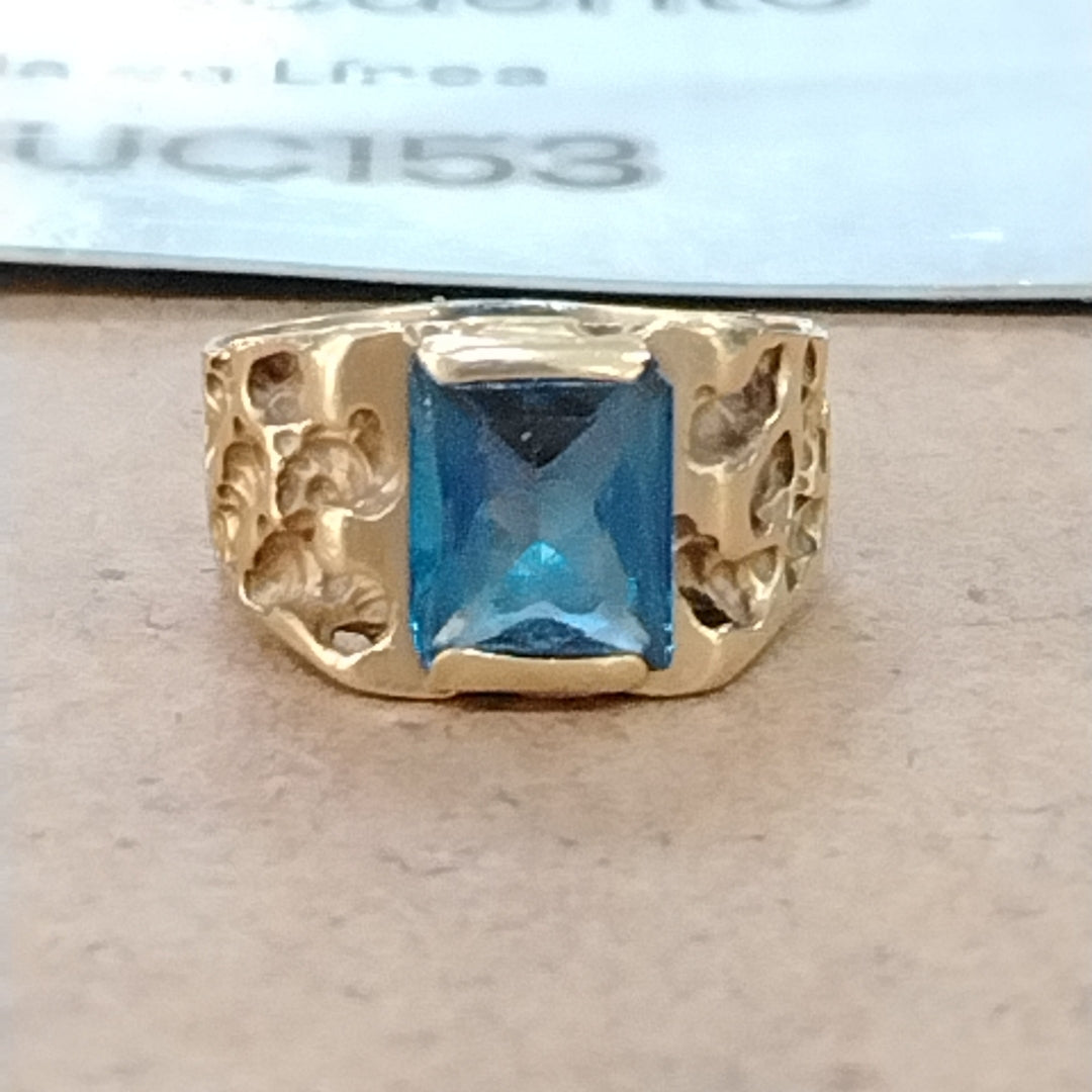 ANILLO ORO 10 K 7.4 GRMS (SEMINUEVO)