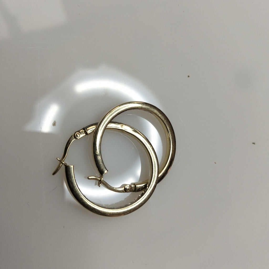 ARRACADAS PAR ORO, RODIADO 14 K 1.9 GRMS (SEMINUEVO)