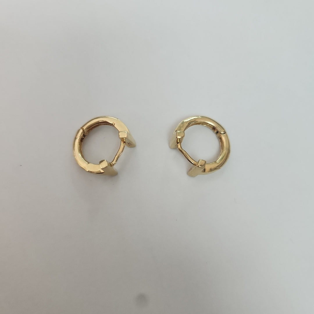 ARRACADAS PAR ORO 14 K 3,50 GRMS (SEMINUEVO)