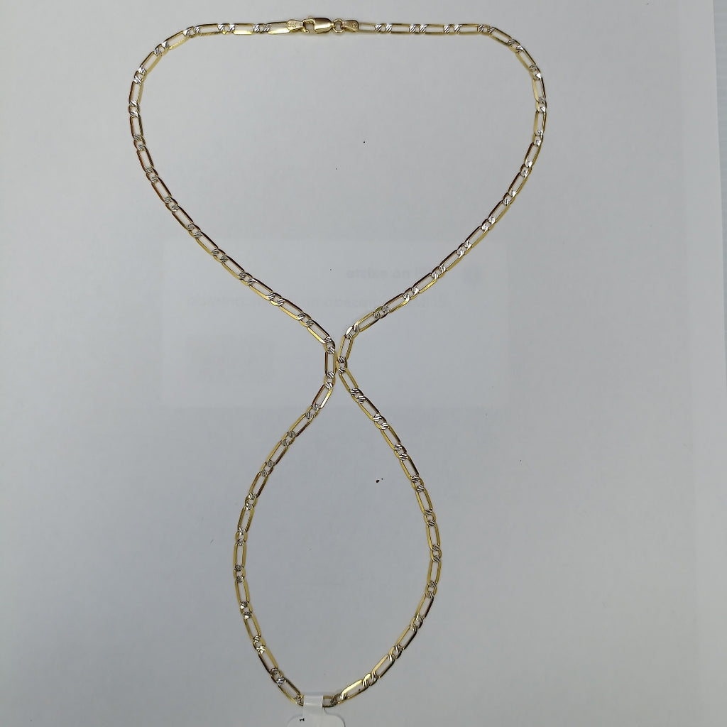 CADENA ORO, RODIADO 14 K 6.3 GRMS (SEMINUEVO)