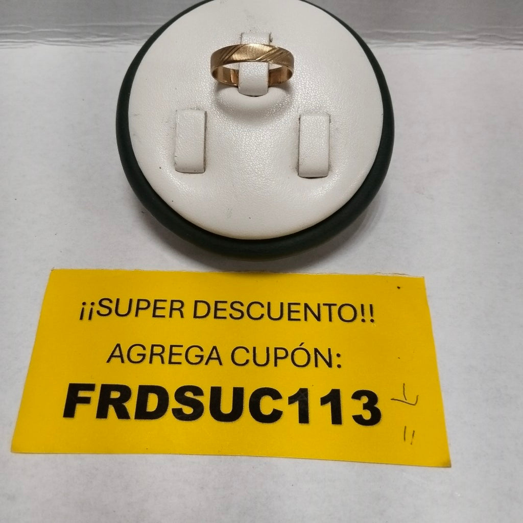 ARGOLLA ORO 10 K 1.9 GRMS (SEMINUEVO)