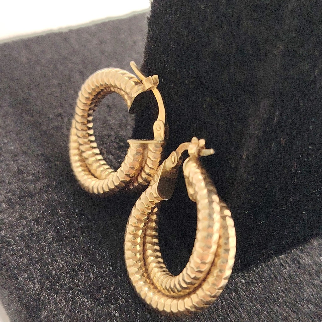 ARETES PAR ORO 10 K 2.9 GRMS (SEMINUEVO)