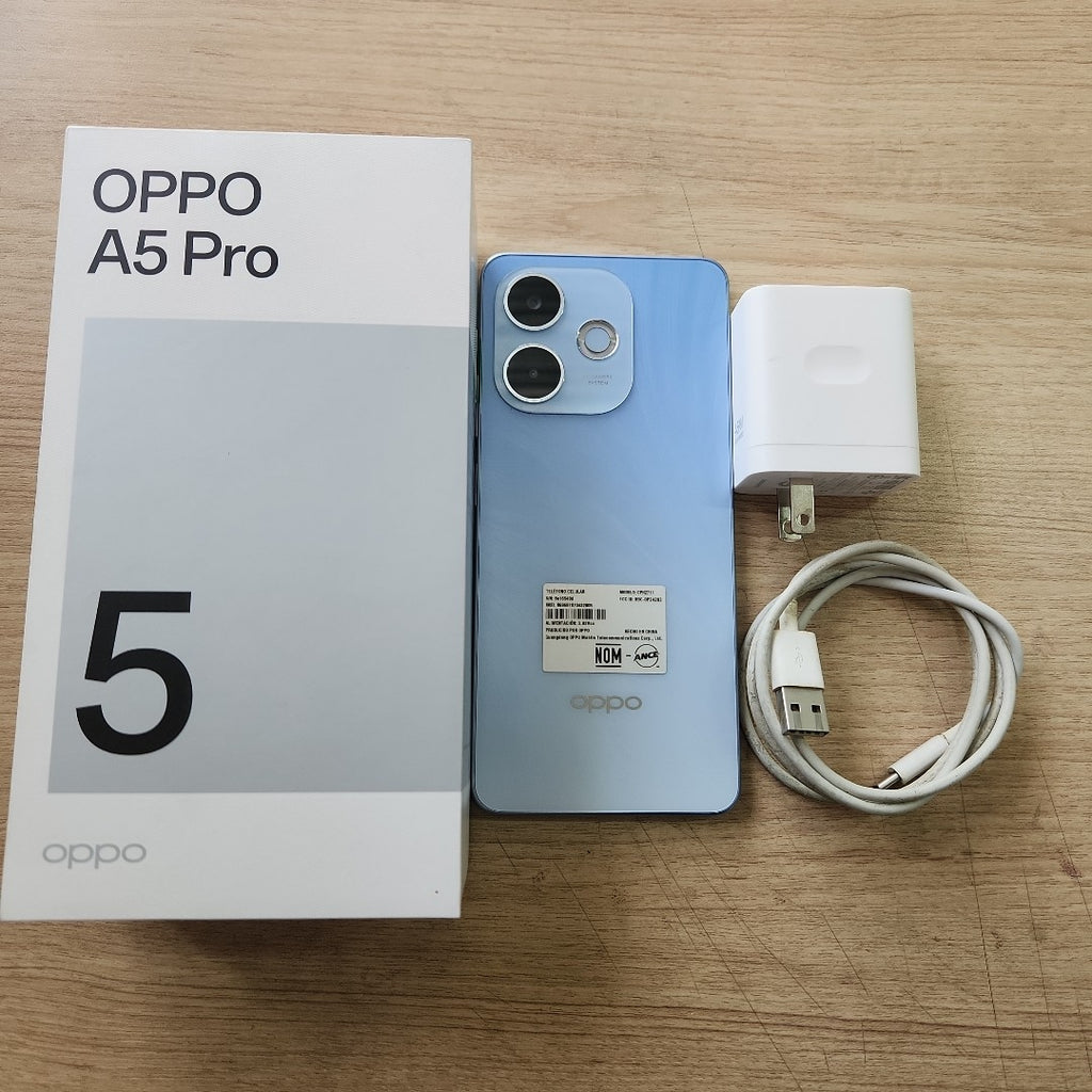 CELULAR OPPO A5 PRO CPH2711 (2025) 256 GB 8 GB RAM (SEMINUEVO)
