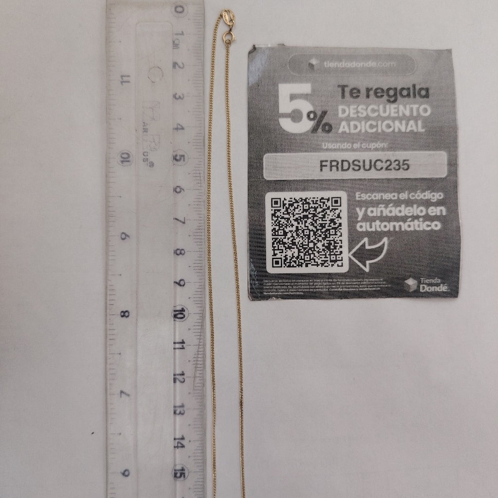 GARGANTILLA ORO 8 K 1.8 GRMS (SEMINUEVO)