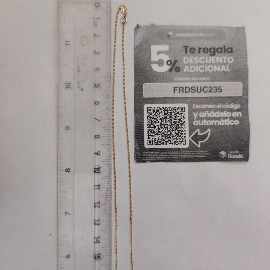 GARGANTILLA ORO 8 K 1.8 GRMS (SEMINUEVO)