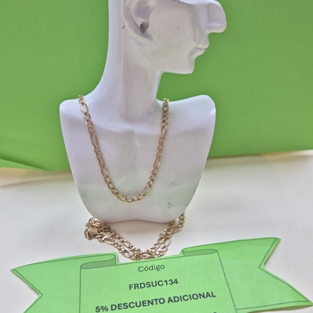 CADENA ORO 14 K 7.4 GRMS (SEMINUEVO)