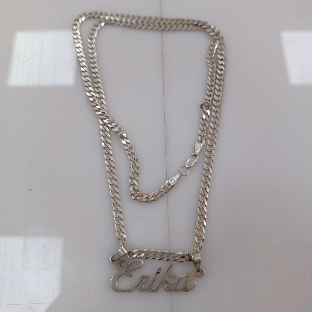 CADENA, DIJE PLATA 27.3 GRMS (SEMINUEVO)