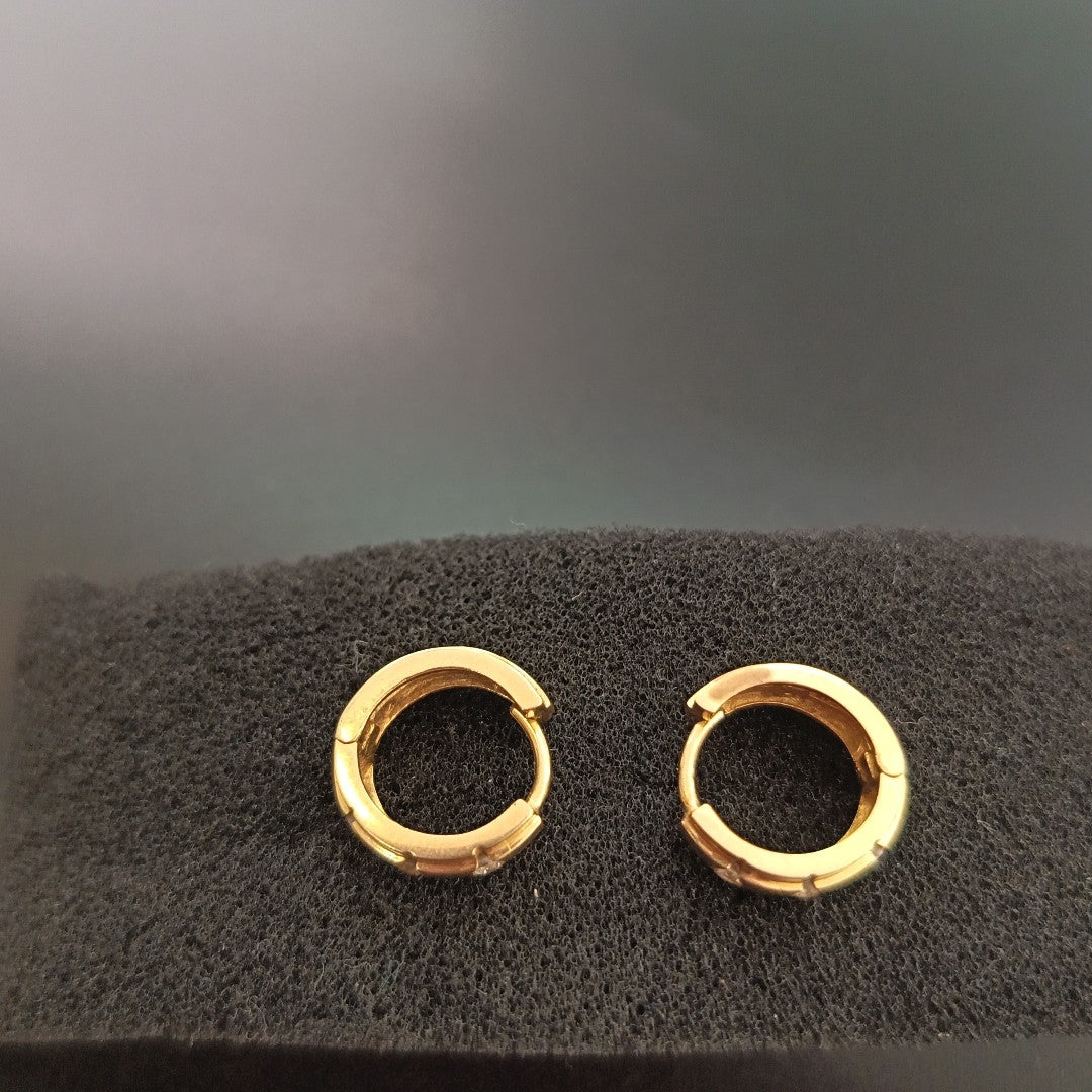 ARETES PAR ORO 14 K 4.1 GRMS (SEMINUEVO)