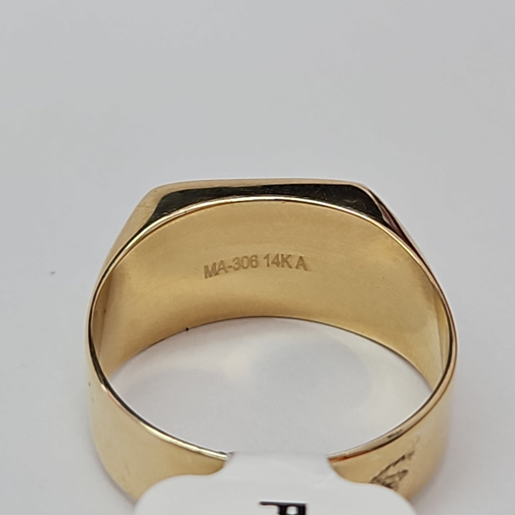 ANILLOS CABALLERO ORO 14K 5.5 (NUEVO)