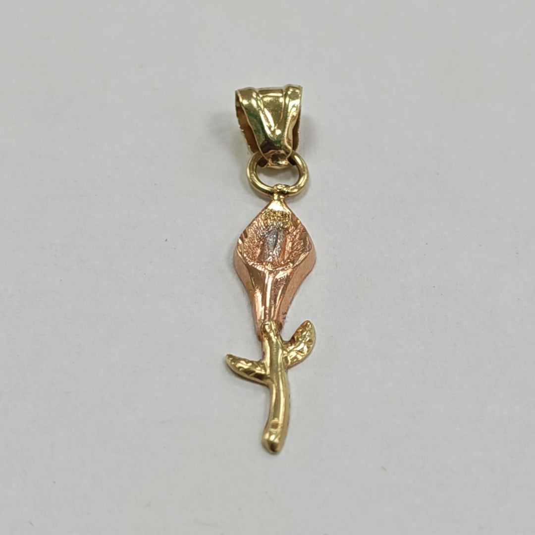 DIJE ORO,ORO COMBINADO 14 K 0,40 GRMS (SEMINUEVO)