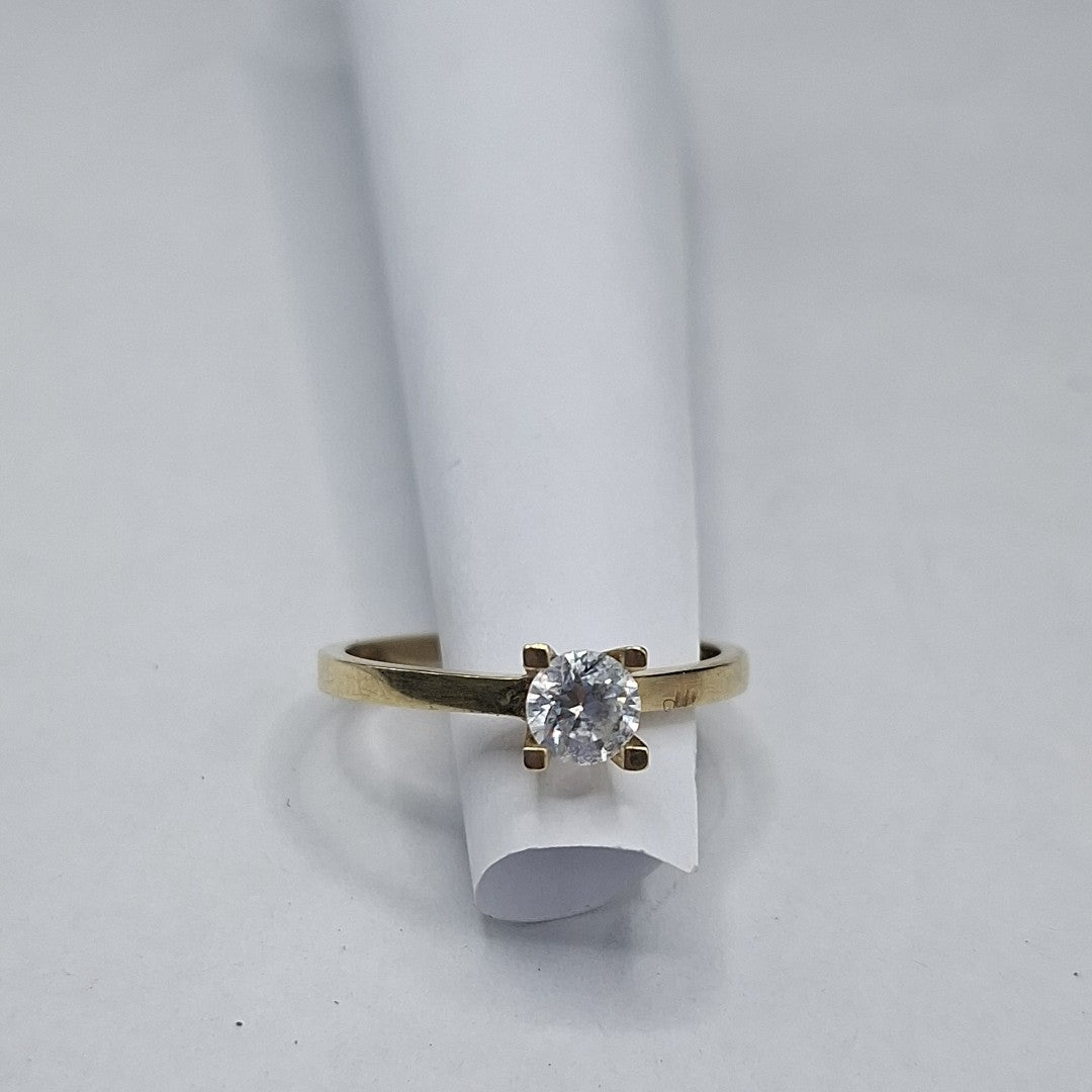 ANILLO ORO 10 K 1.9 GRMS (SEMINUEVO)
