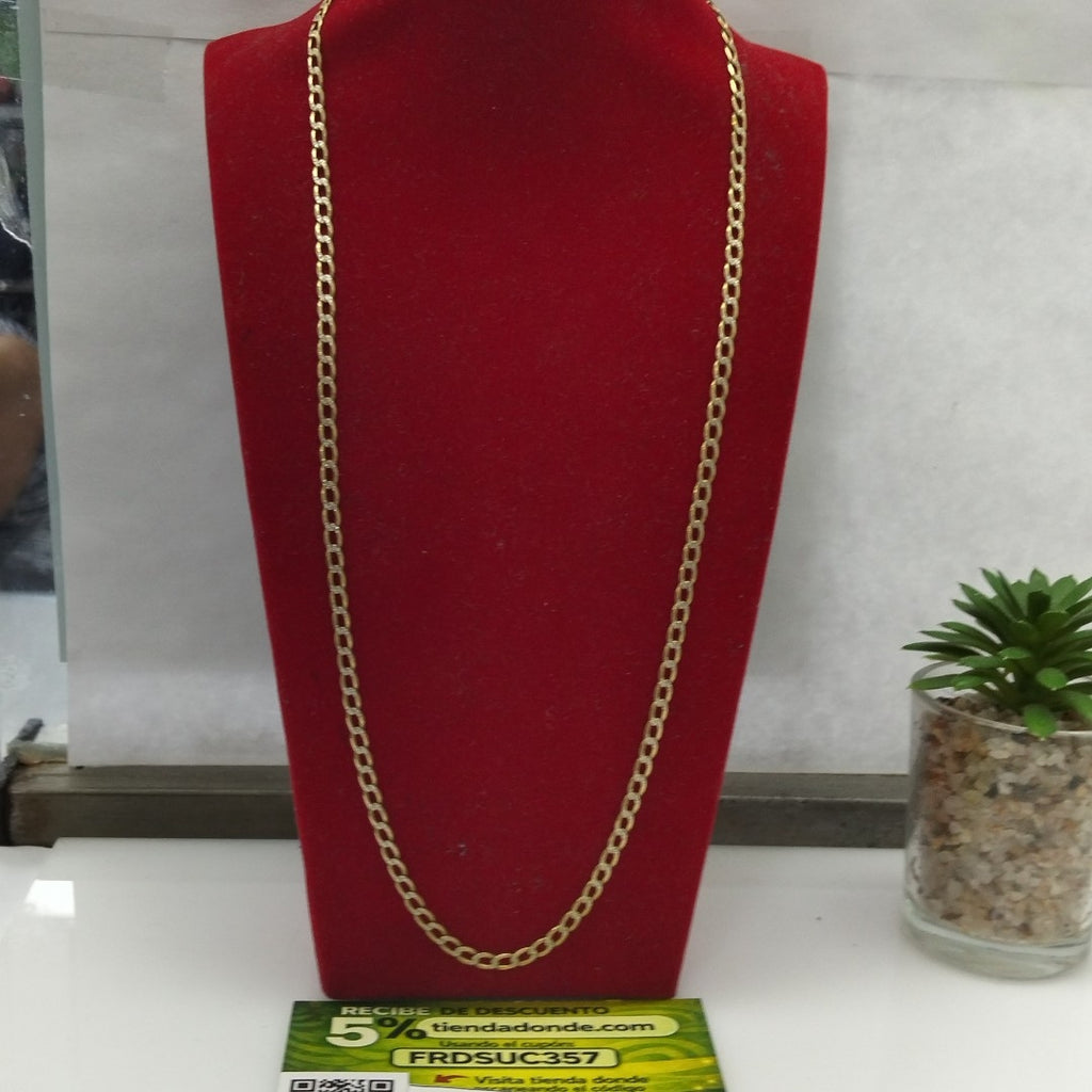 CADENA ORO 10 K 7.7 GRMS (SEMINUEVO)