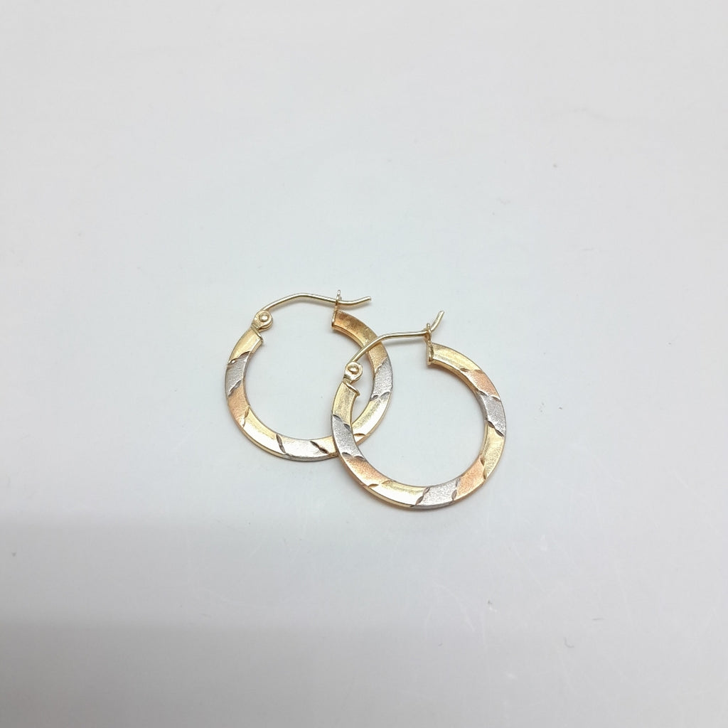 ARRACADAS PAR ORO 14 K 1 GRMS (SEMINUEVO)