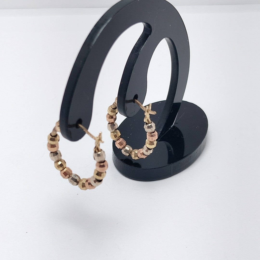 ARETES PAR ORO 10 K 1.8 GRMS (SEMINUEVO)