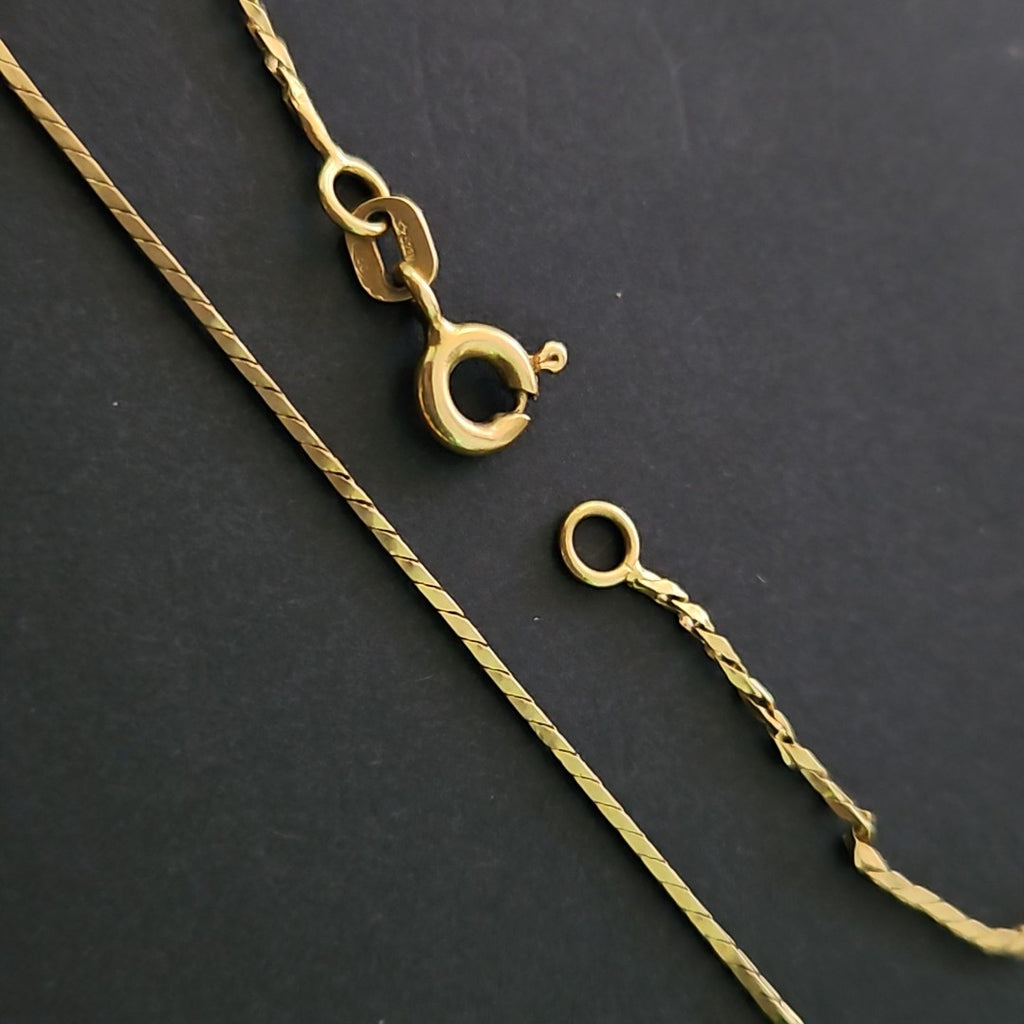 CADENA ORO 18 K 2,20 GRMS (SEMINUEVO)