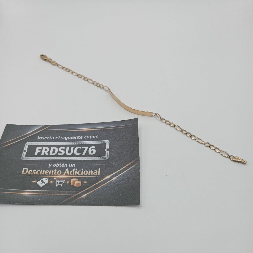 ESCLAVA ORO 10 K 2.2 GRMS (SEMINUEVO)