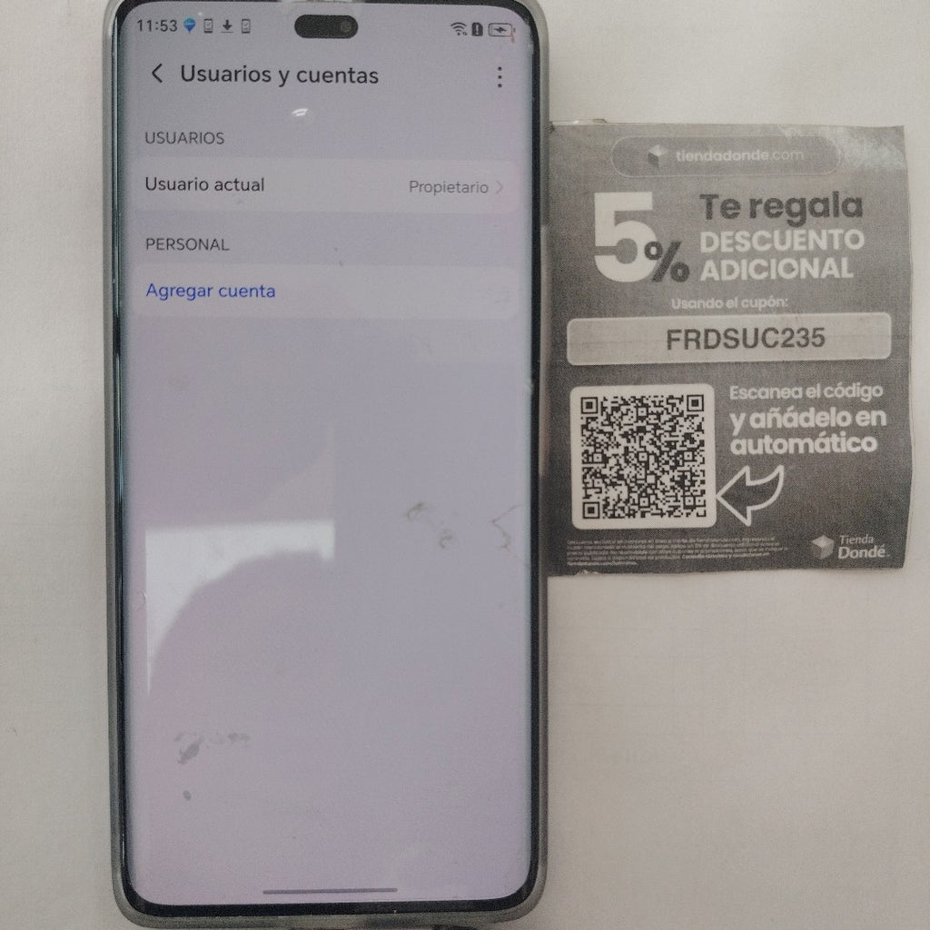 CELULAR HONOR MAGIC 7 LITE BRP-NX3 (2025) 512 GB 8 GB RAM (SEMINUEVO)