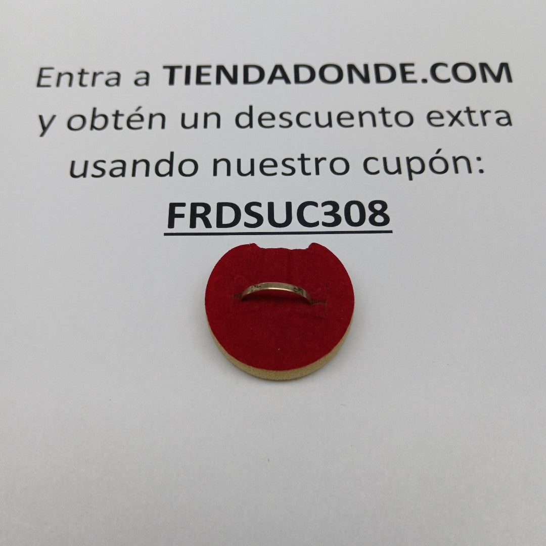 ARGOLLA ORO 10 K 0.5 GRMS (SEMINUEVO)