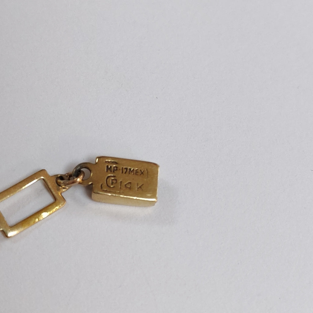 PULSERA ORO 14 K 3.3 GRMS (SEMINUEVO)