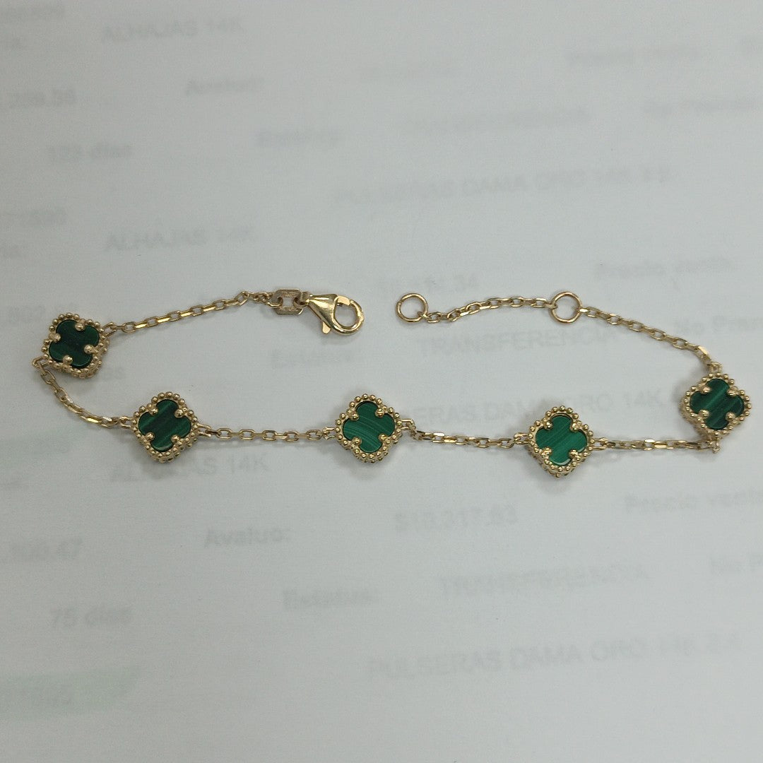 PULSERAS DAMA ORO 14K 4.1 (NUEVO)