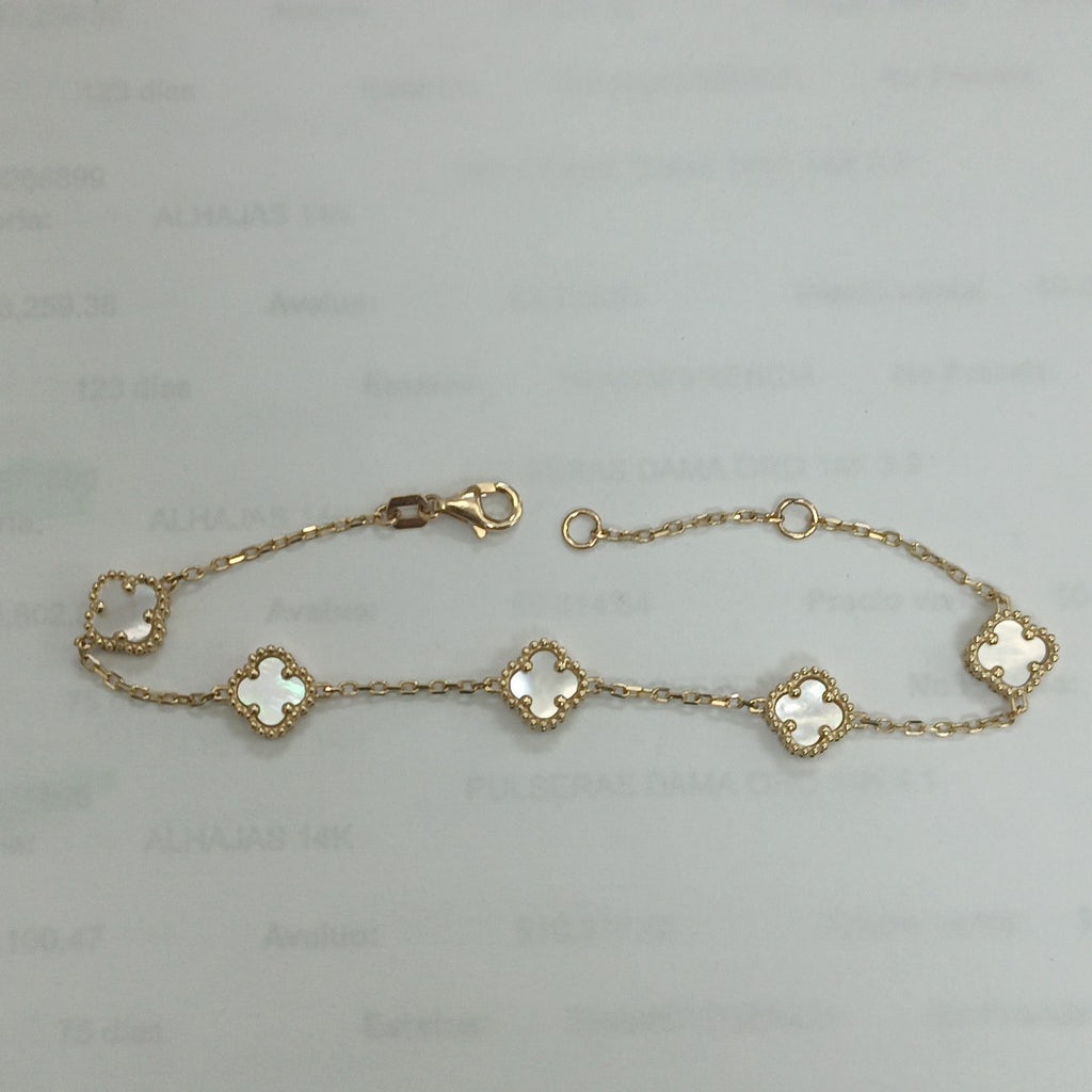 PULSERAS DAMA ORO 14K 3.9 (NUEVO)