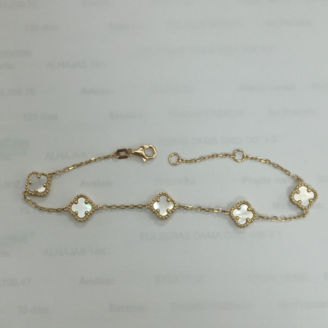 PULSERAS DAMA ORO 14K 3.9 (NUEVO)