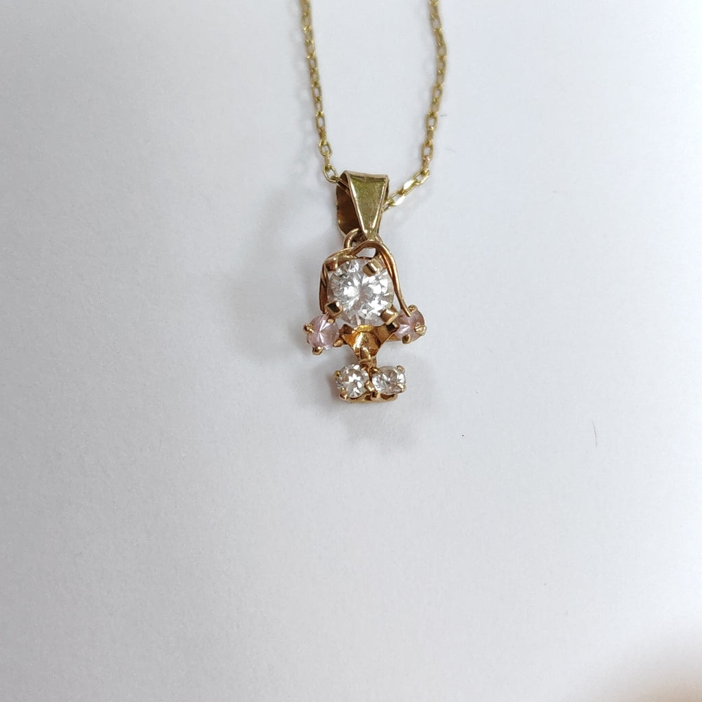 CADENA, DIJE ORO 10 K 1.4 GRMS (SEMINUEVO)