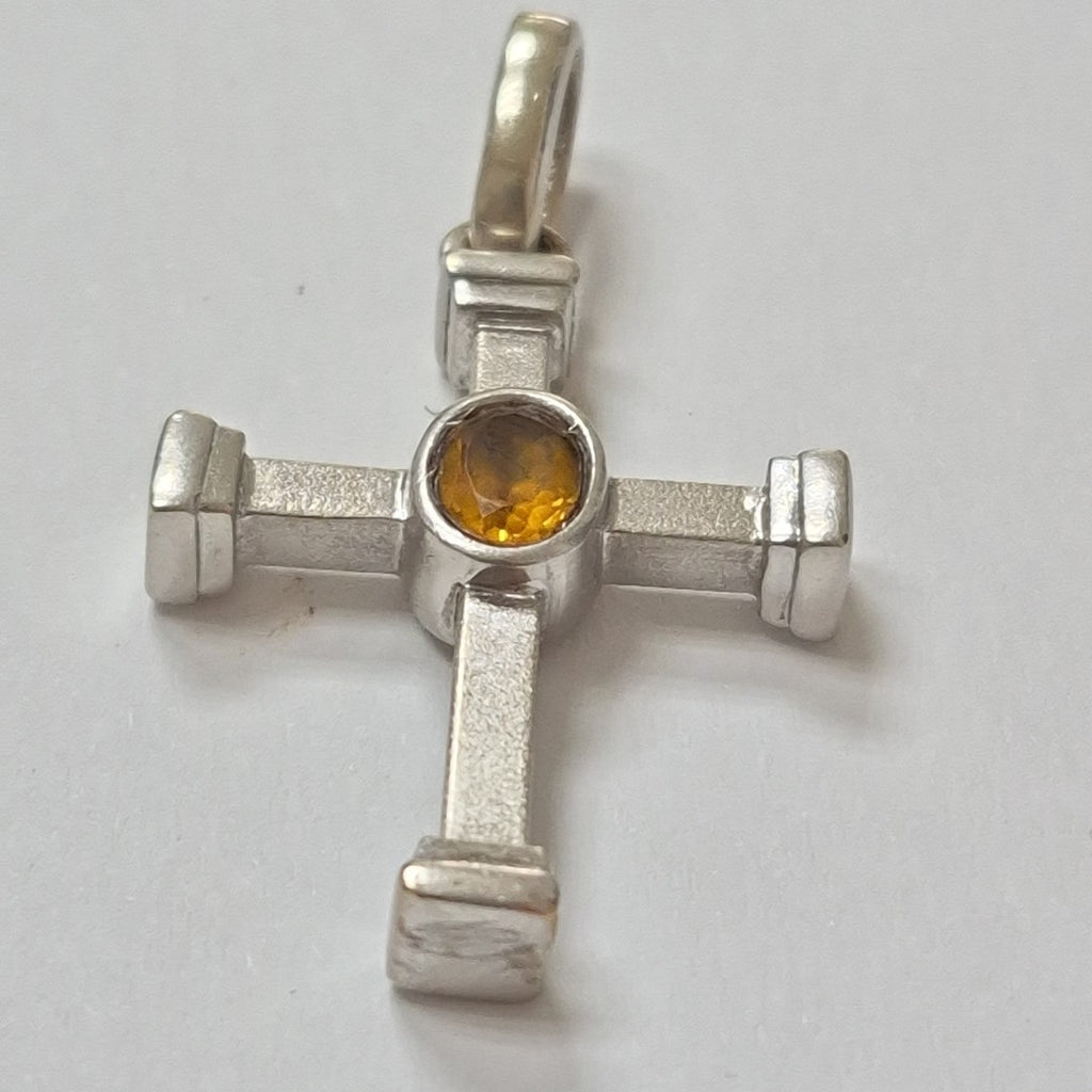 DIJE ORO,ORO BLANCO 14 K 6,40 GRMS (SEMINUEVO)