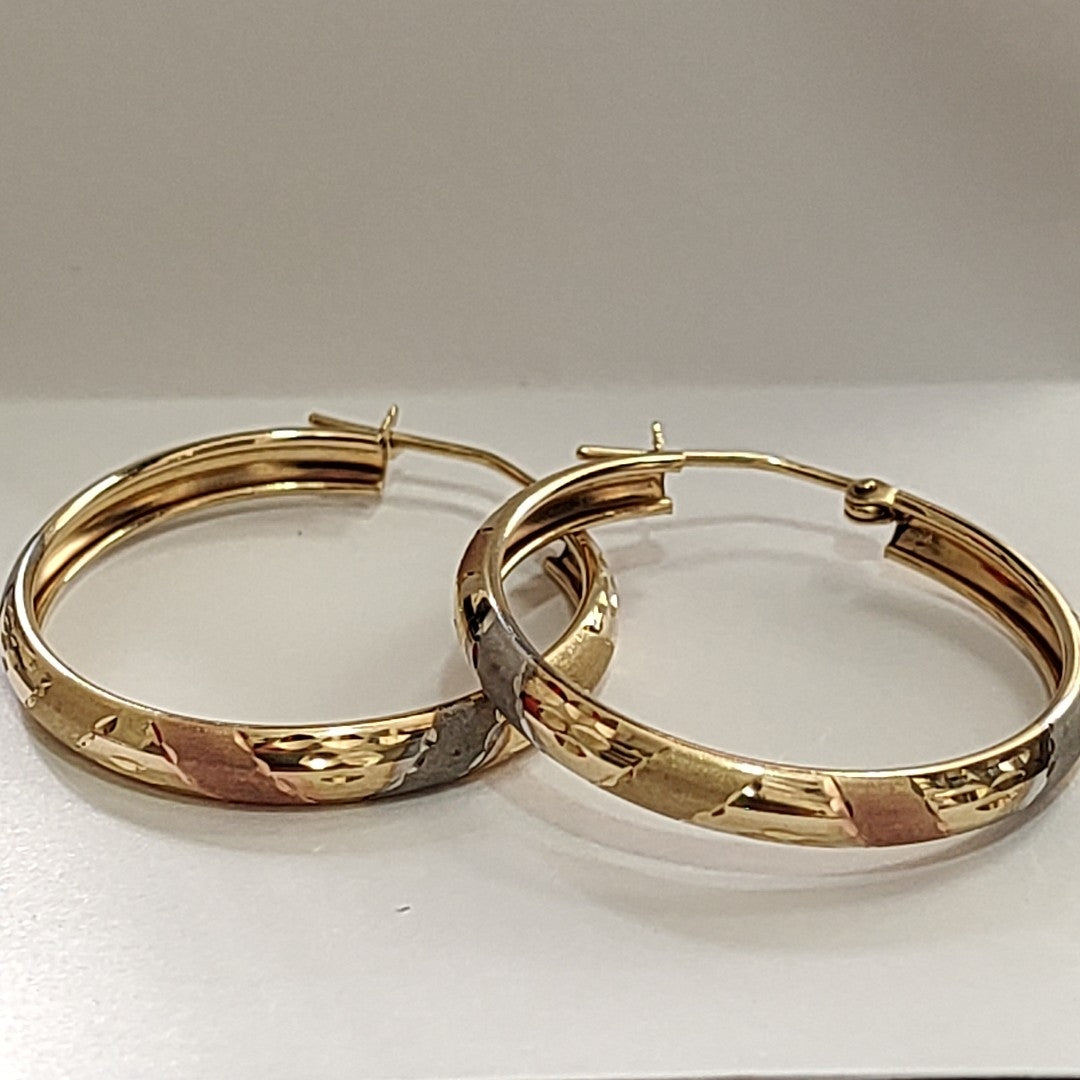 ARRACADAS PAR ORO 10 K 2,30 GRMS (SEMINUEVO)