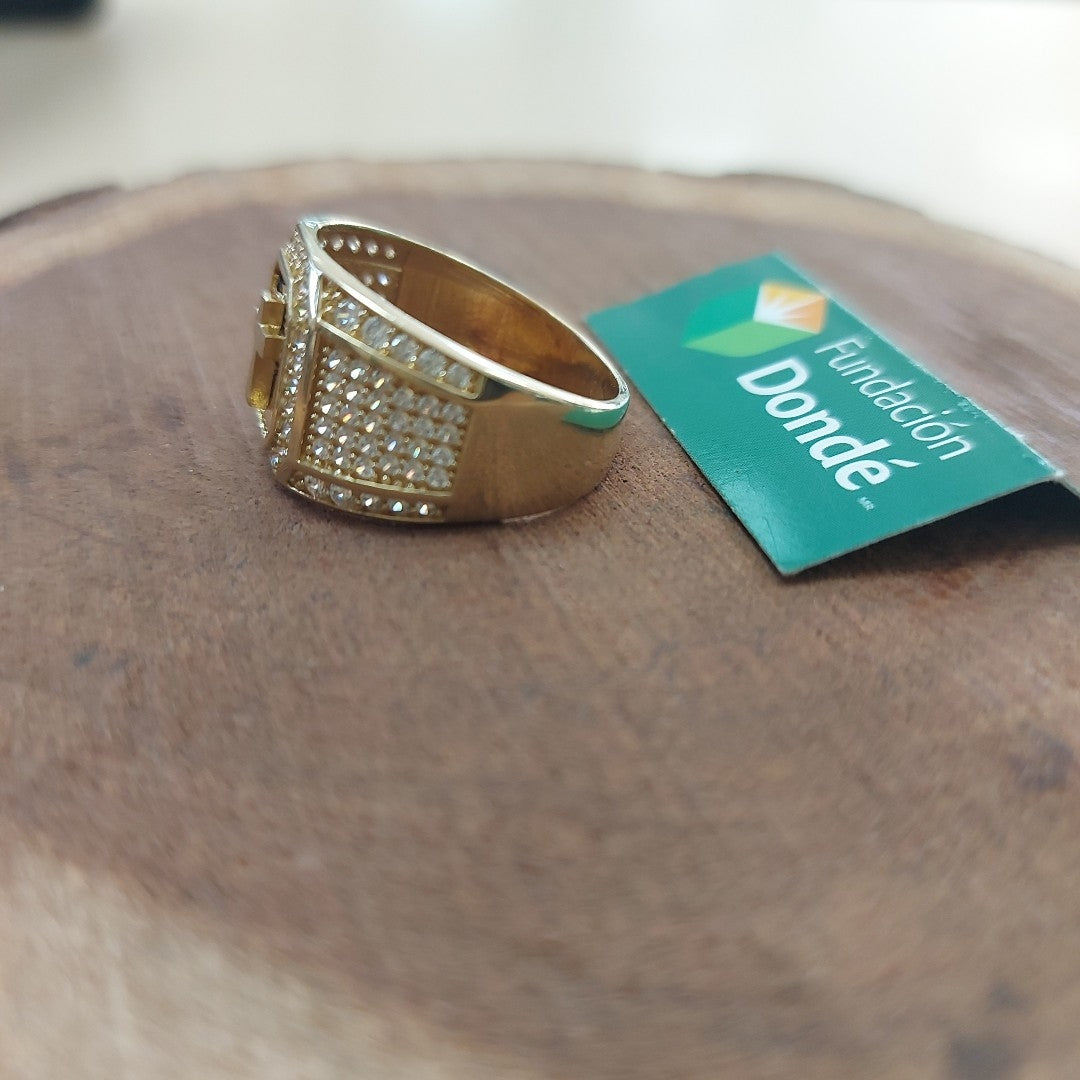 ANILLO ORO 10 K 6 GRMS (SEMINUEVO)