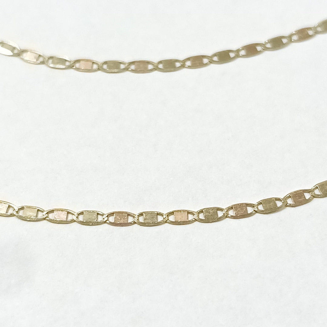 CADENAS GUCHI ORO 14K 55 CM 2 GR (NUEVO)