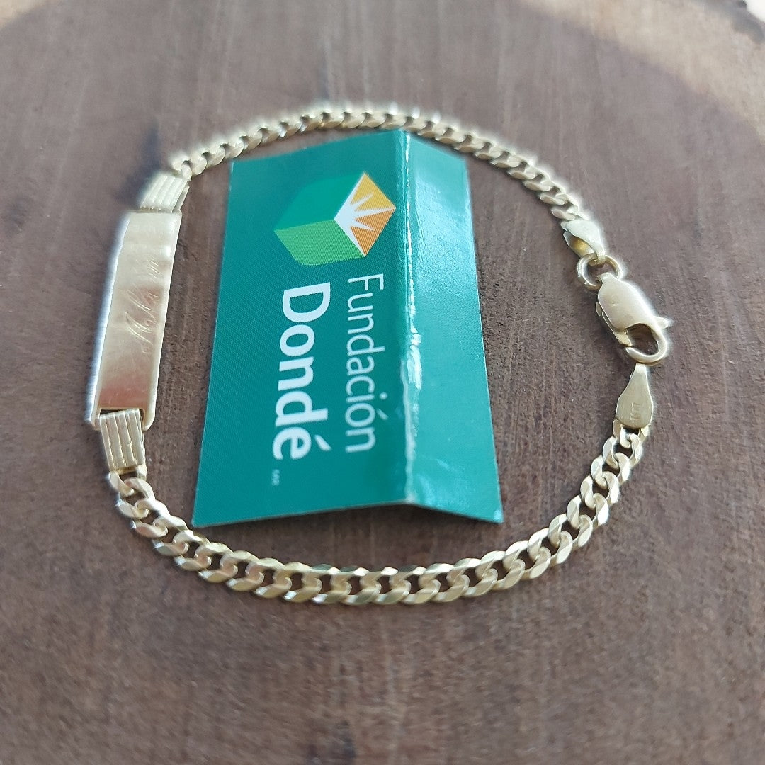 ESCLAVA ORO 14 K 3 GRMS (SEMINUEVO)