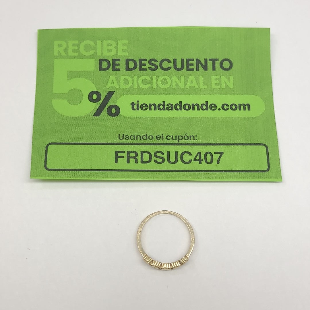 ANILLITO ORO 10 K 1,60 GRMS (SEMINUEVO)